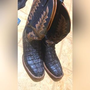 Caiman back luchesse boots size 11.5 like new paid $950 only asking 350